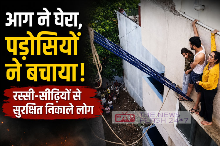 IndoreFireNews-EVShowroomFireIndore